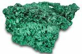 Silky Fibrous Malachite Cluster - DR Congo #294681-1